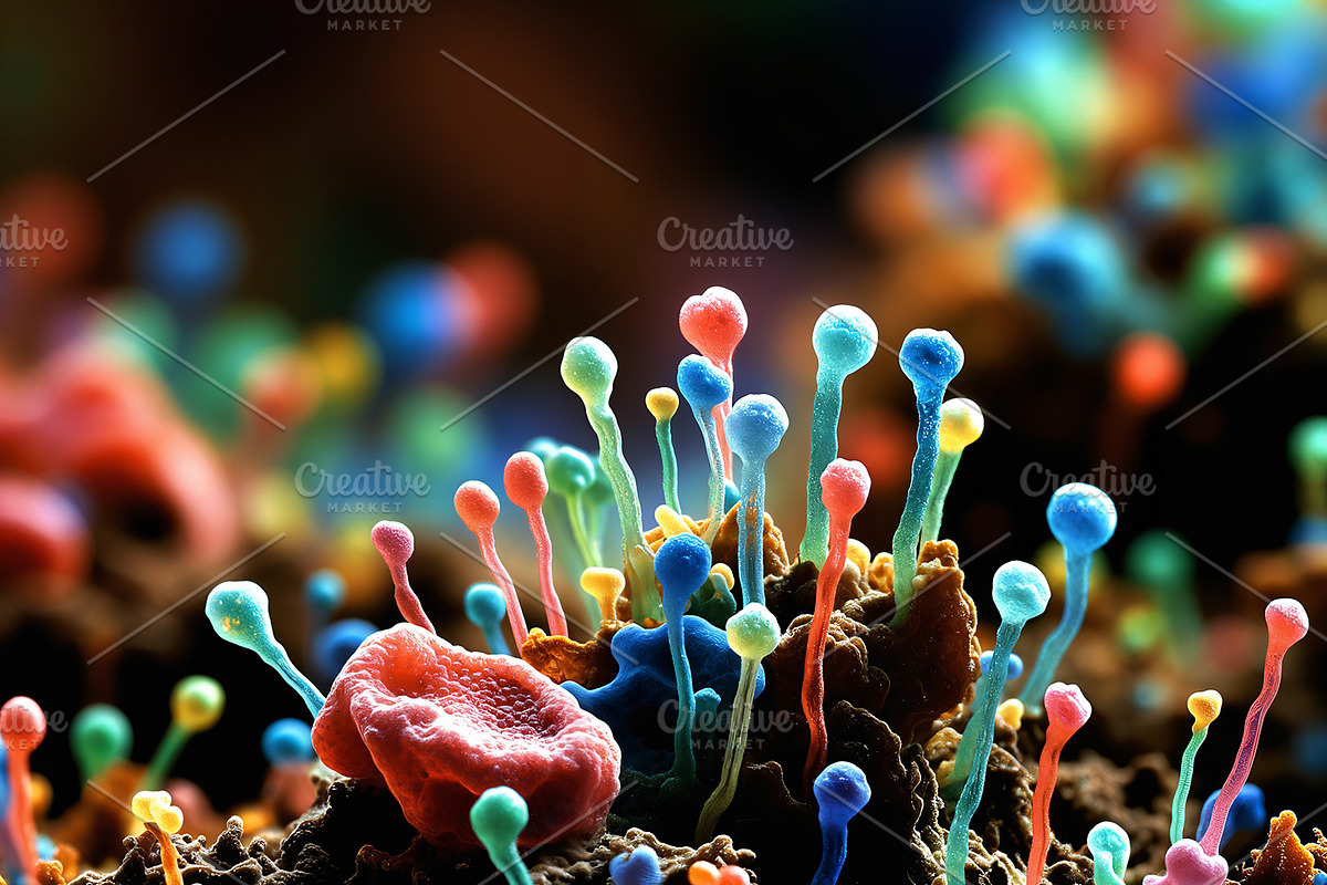 52 Fictional Microscopic Organisms, an Abstract Photo by h.utomo (Photo 25 of 52)