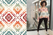 Colorful Southwestern Pattern, a Pattern Graphic by PPEthnicDecorPattern (Thumbnail 7 of 9)