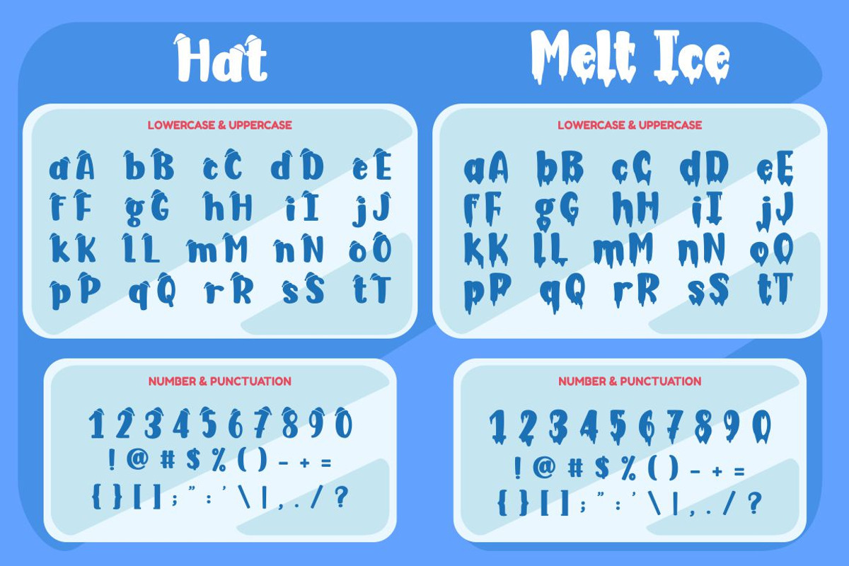 Snow Freeze - Quirky Winter Font, a Font by PutraCetol Studio (Photo 4 of 13)