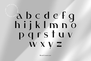 Reval - Modern Ligature Font