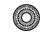 Floral Mandala Circle Frame Bundle, an Illustration by Gaye Art (Thumbnail 51 of 51)