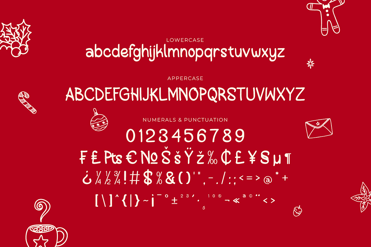 Jinglehart - Christmas Font, a Sans Serif Font by Rishsketch (Photo 13 of 15)