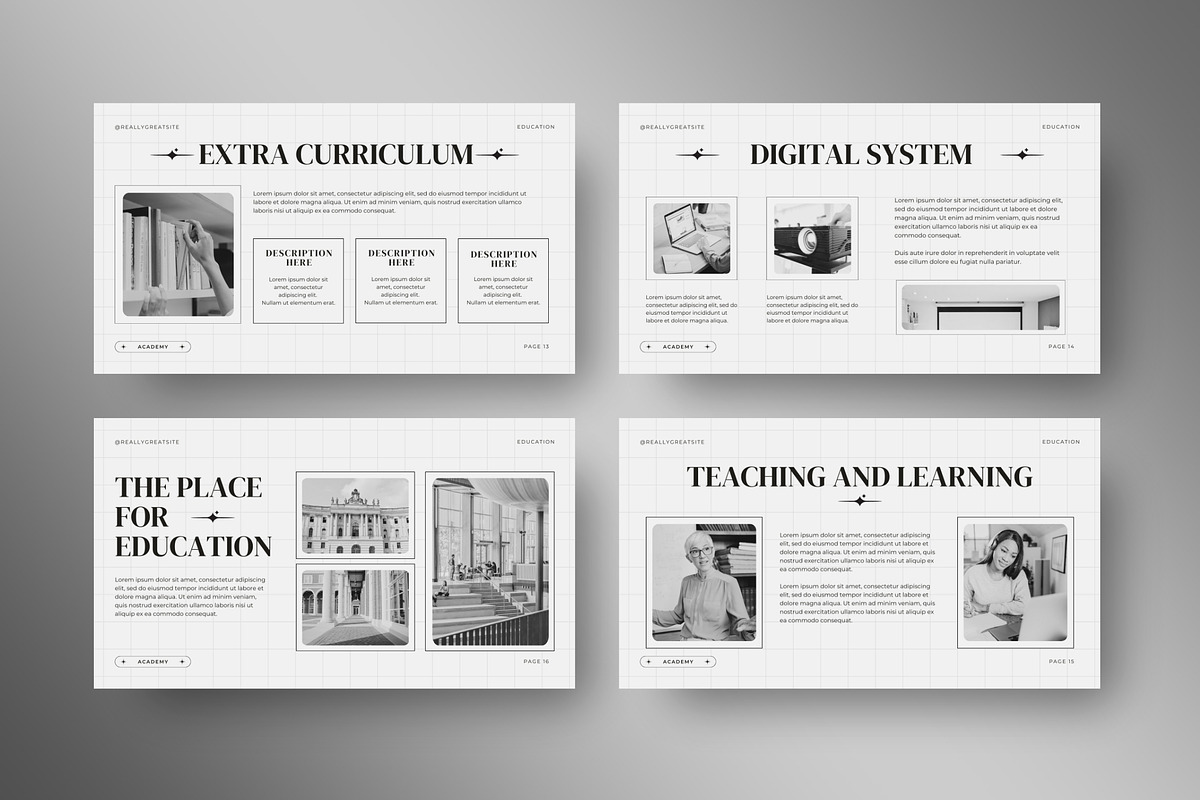 École - Education Presentation, a Presentation Template by FIBRINOSÄ (Photo 3 of 5)