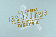 SAZERAC – A Bold Vintage Style Font, a Sans Serif Font by Komet & Flicker (Thumbnail 11 of 15)