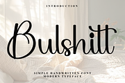 Bulshitt, a Handwritten Font by InermediaSTUDIO (Thumbnail 8 of 8)