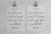 Tranquil Wave - Brush Handwritten, a Handwritten Font by Indotype Foundry (Thumbnail 4 of 10)