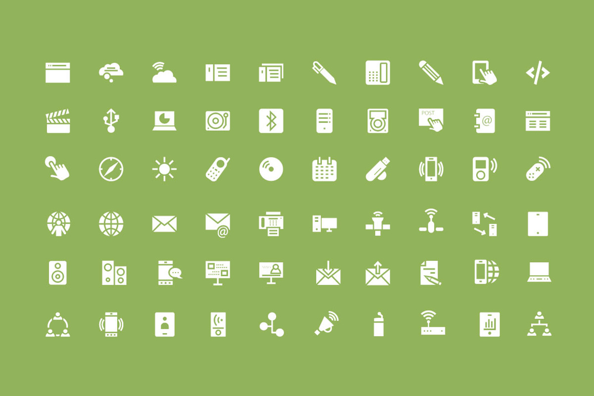 175+ Communication Vector Icons preview 3