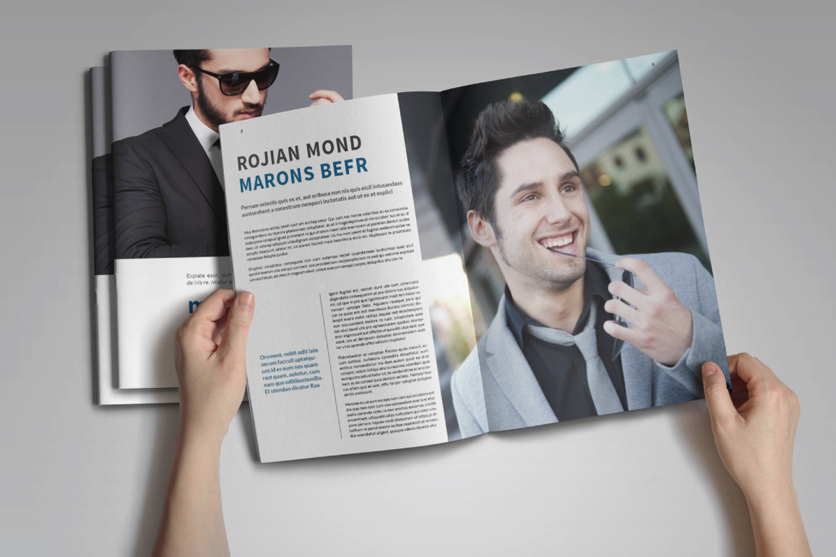 A4 marons magazines, a Magazine Template by marone (Photo 1 of 5)