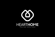 Minimal Heart Real Estate Logo, a Branding & Logo Template by Shahjhan (Thumbnail 4 of 5)