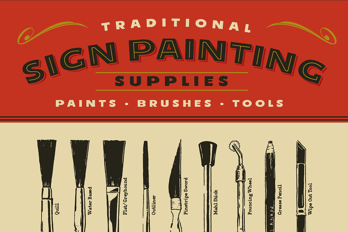 Signboard Extra Bold Lettering, a Sans Serif Font by Paper Moon Graphic Supply (Photo 6 of 16)