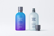 Glass Perfume Bottle Mockup, a Product Mockup by zpackcreative (Thumbnail 1 of 4)