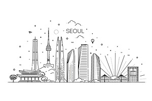 Seoul Skyline