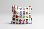 Ethnic tribal masks seamless pattern, a Pattern Graphic by Good Studio (Thumbnail 6 of 6)