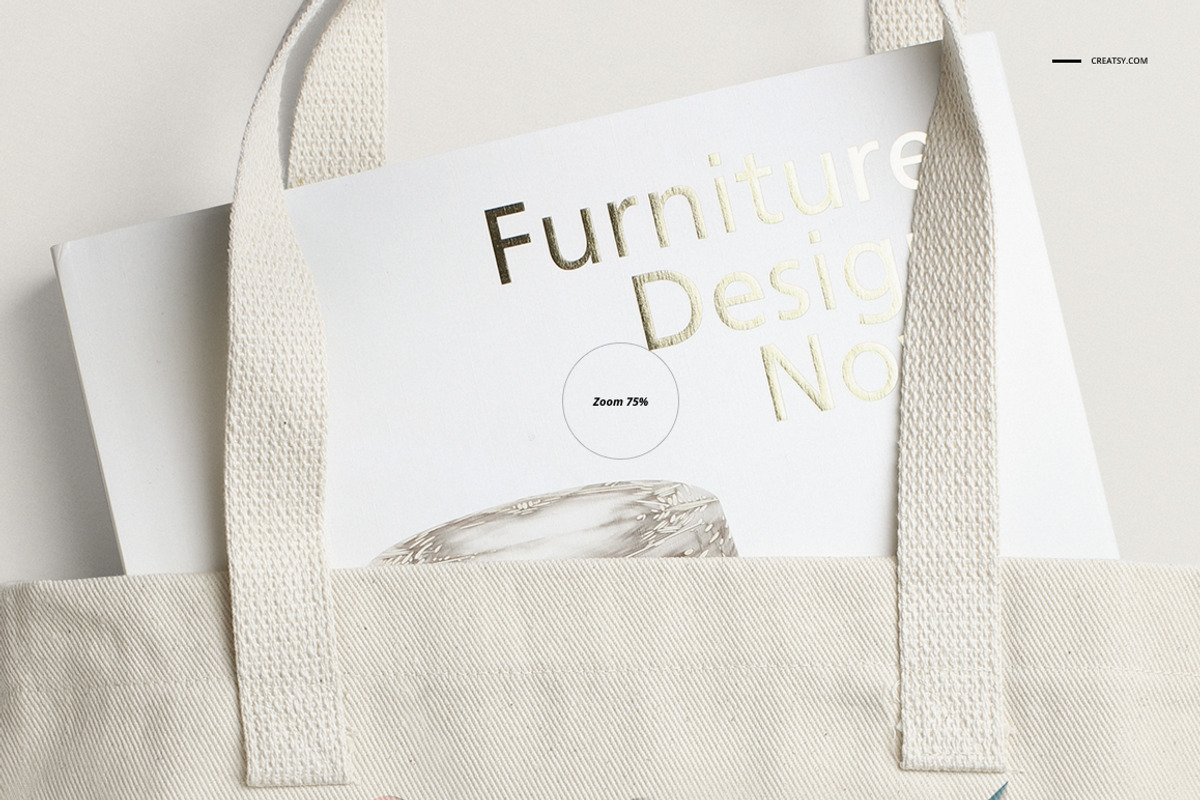 Los Angeles Apparel Tote Bag Mockup, a Merchandise Mockup by creatsy5 (Photo 9 of 11)