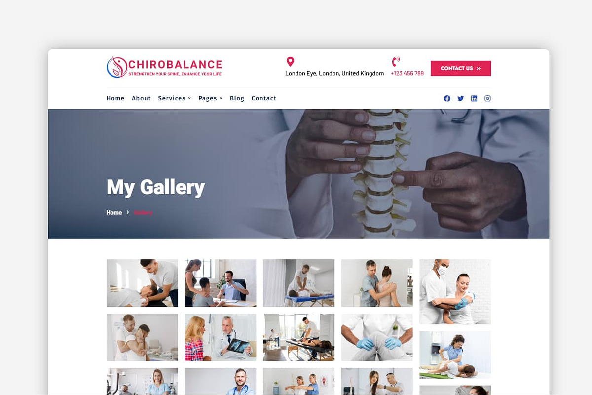 Chirobalance WordPress Theme preview 5