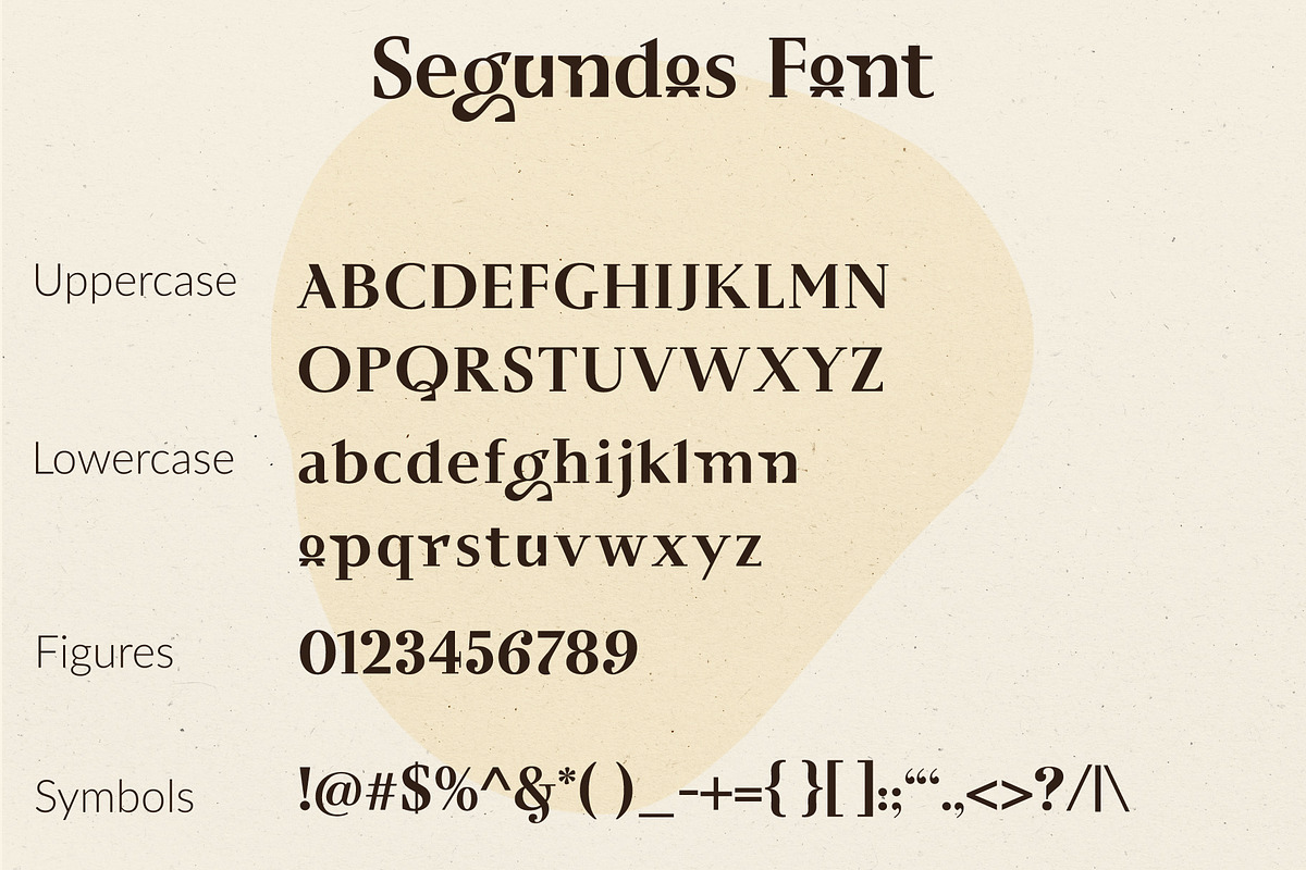 Segundos - Elegant/Modern Font, a Sans Serif Font by GraphicDash (Photo 11 of 11)