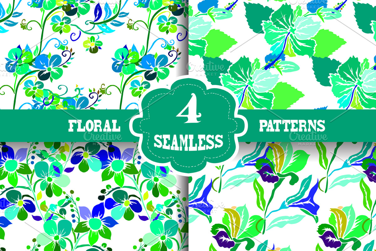 Vivid Floral Patterns