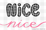 Gingham Pattern Procreate Brushes, a Brush Add-On by AngelfishCreative (Thumbnail 8 of 9)