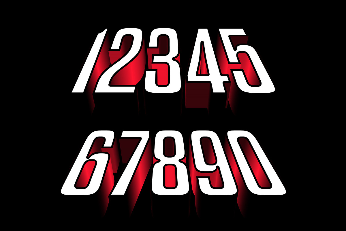 Bold Sharp Shadow Text Effect preview 2