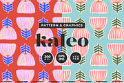 Kaleo Abstract Floral Pattern, a Pattern Graphic by likorbut (Thumbnail 1 of 12)