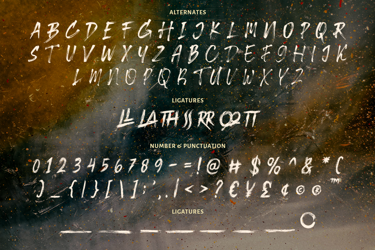 Jacksonville Hand Brush, a Script Font by Creatype Studio (Photo 7 of 10)
