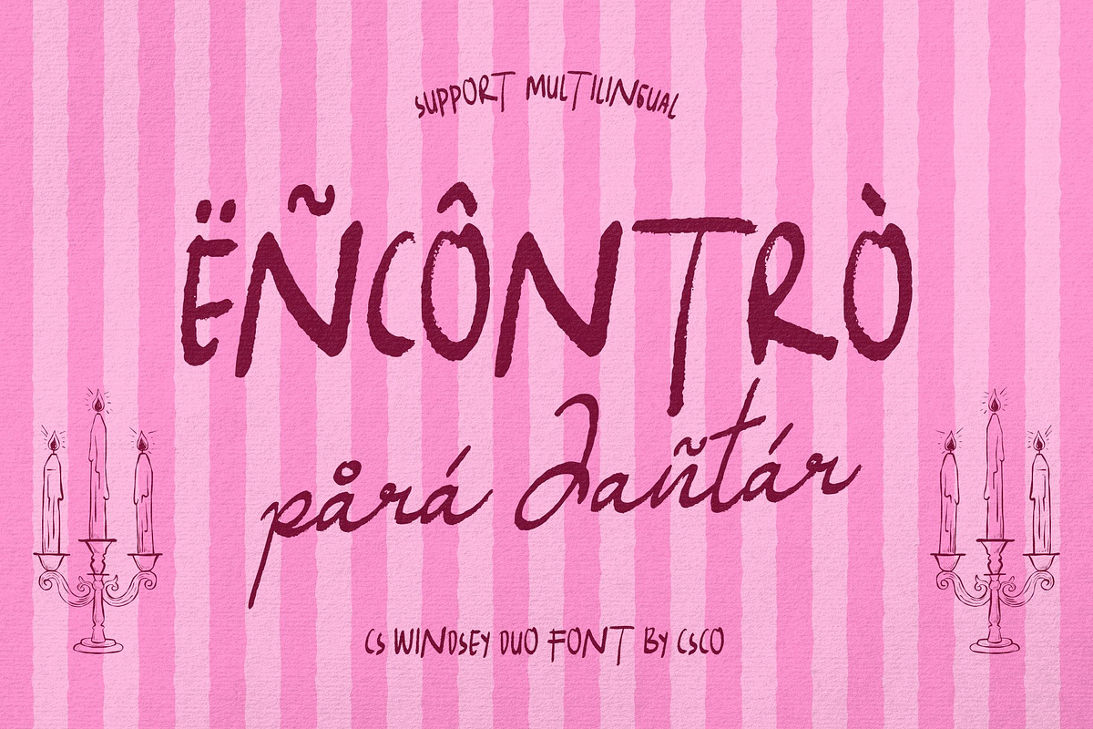 CS Windsey - Duo Font, a Handwritten Font by Craft Supply Co. (Photo 6 of 8)