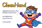 SK Clean Hand, a Font by Salih Kizilkaya (Thumbnail 4 of 6)