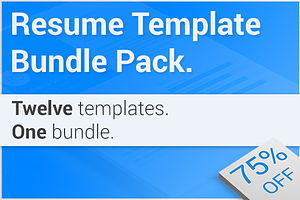 Resume Bundle 12 Pack