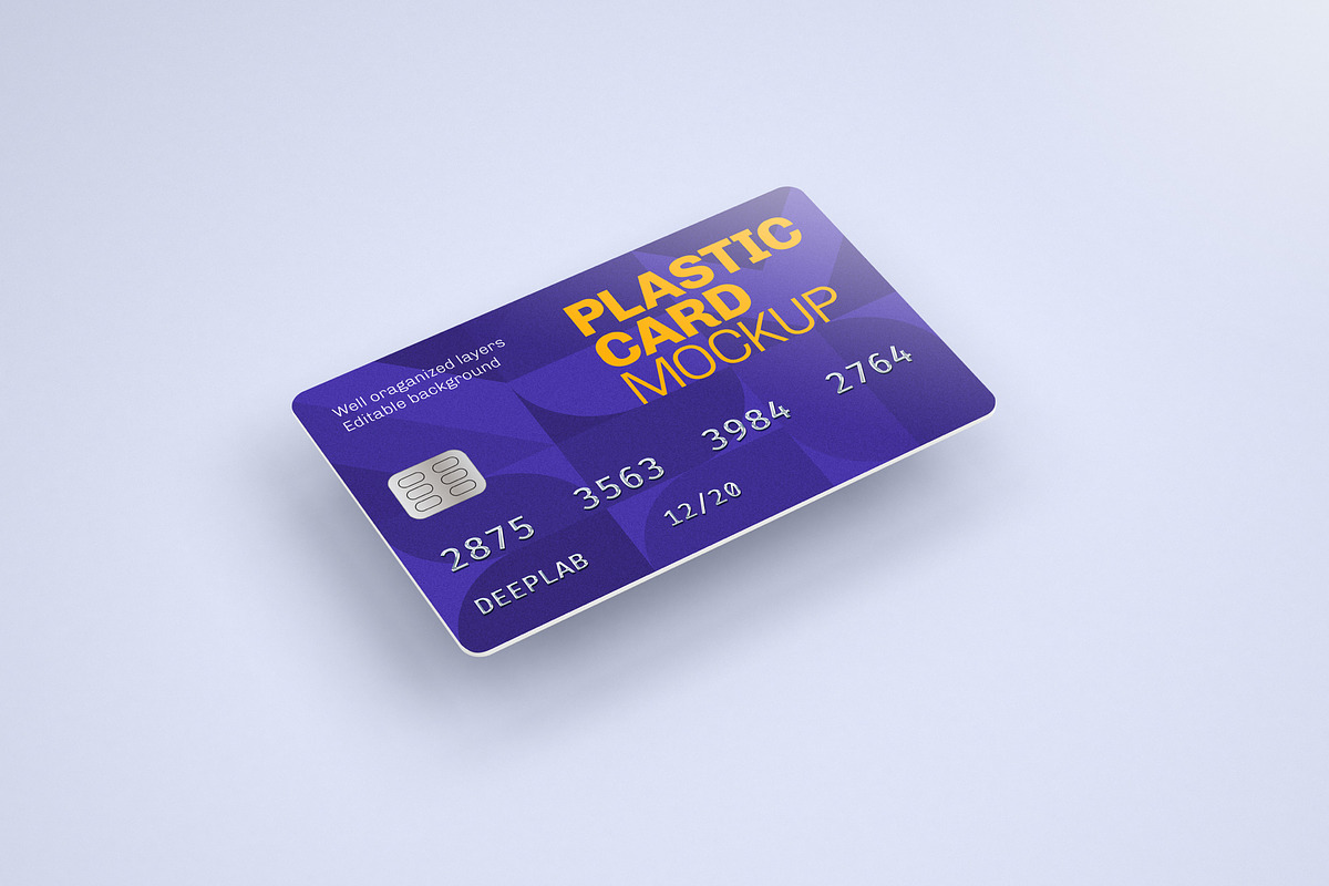 Plastic Card Mockup | Credit Card, a Print Template by Deeplab (Photo 21 of 26)