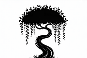 Banyan Tree Vector Illustration, an Illustration by Amazin_art (Thumbnail 8 of 11)