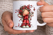 Whimsical Easter Fairy Clipart PNG, an Illustration by Canvas Craft (Thumbnail 4 of 7)