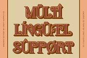 Angeris 3D, a Serif Font by Craft Supply Co. (Thumbnail 6 of 8)