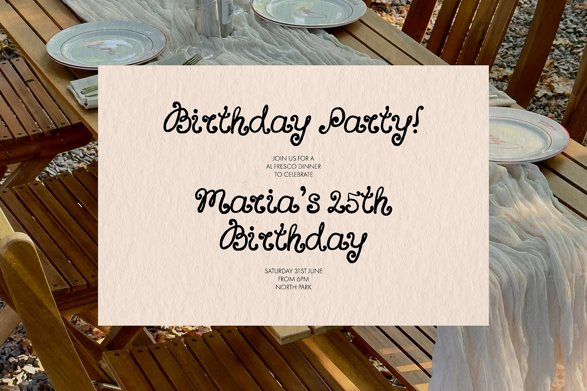 WildFlora - Playful Botanical Font, a Handwritten Font by BilberryCreates (Photo 12 of 12)