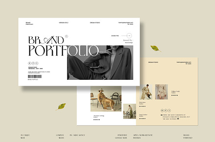 Brand Portfolio Presentation Templat