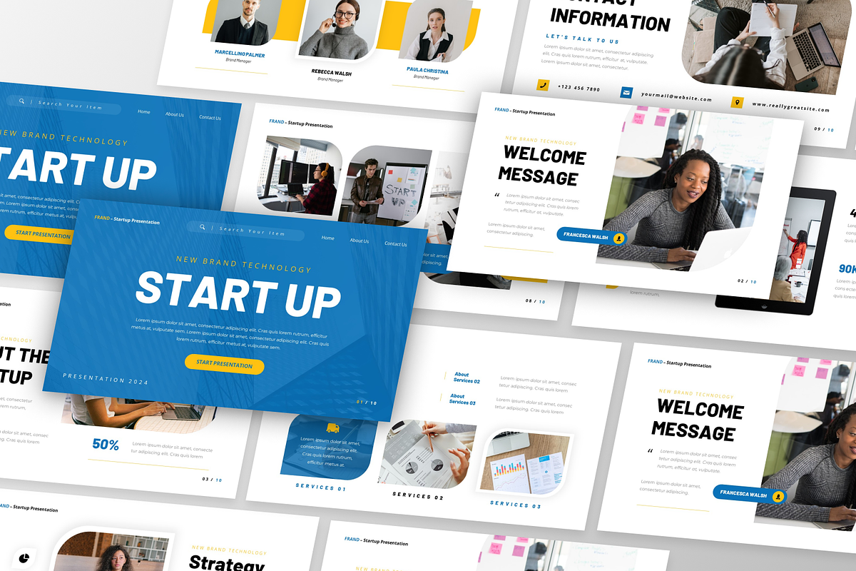 Frand - Startup Google Slide, a Presentation Template by GraphauseProject (Photo 3 of 6)