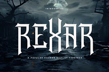 Rexar - Horror Font