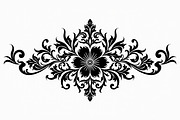 Ornamental Flower Designs, an Illustration by yasushie (Thumbnail 16 of 20)