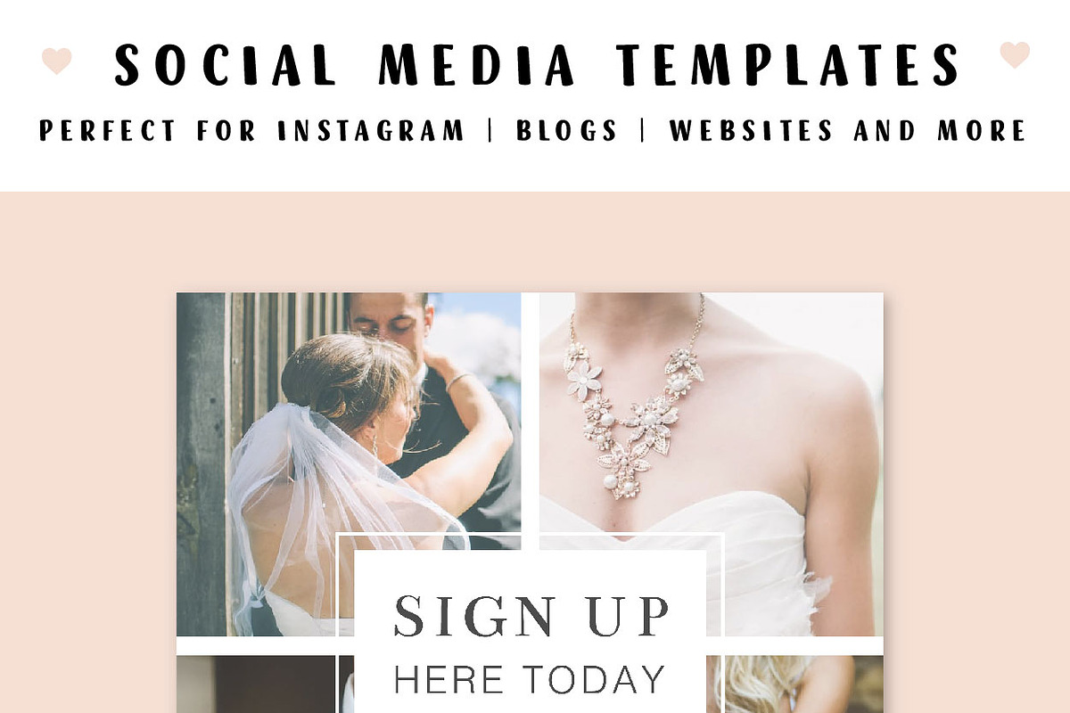Social Media Template, a Templates & Theme by ConfettiBears (Photo 2 of 5)