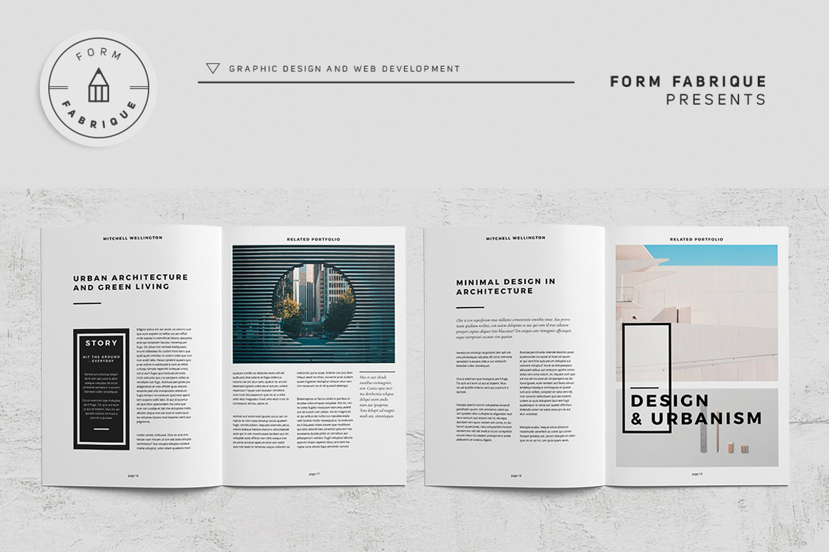 Related Portfolio, a Brochure Template by Form Fabrique (Photo 12 of 17)