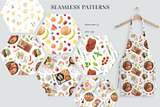 Grill and Picnic watercolor set, a Food Illustration by Natalia Fedorova (Thumbnail 7 of 11)
