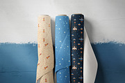 8 bit Galactic Patterns and Stickers, a Pattern Graphic by Alex Krugli (Thumbnail 3 of 8)