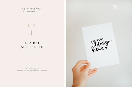 02 - Card Mockup Stationary