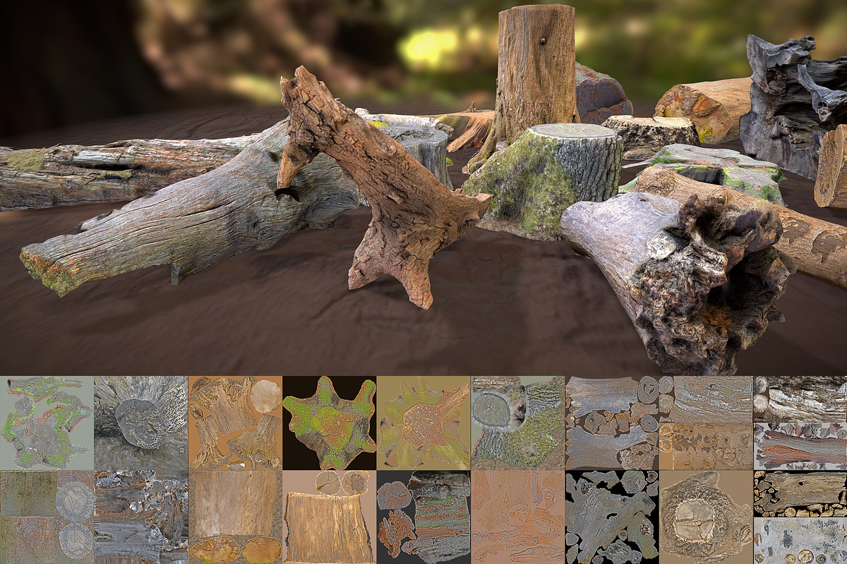 Forest Elements, an Environmental 3D Model by Beatheart Creative Studio (Photo 21 of 25)