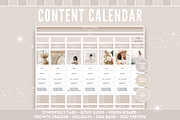 Social Media Planner Google Sheets, a Social Media Template by SunshineStudioBoutique (Thumbnail 1 of 9)