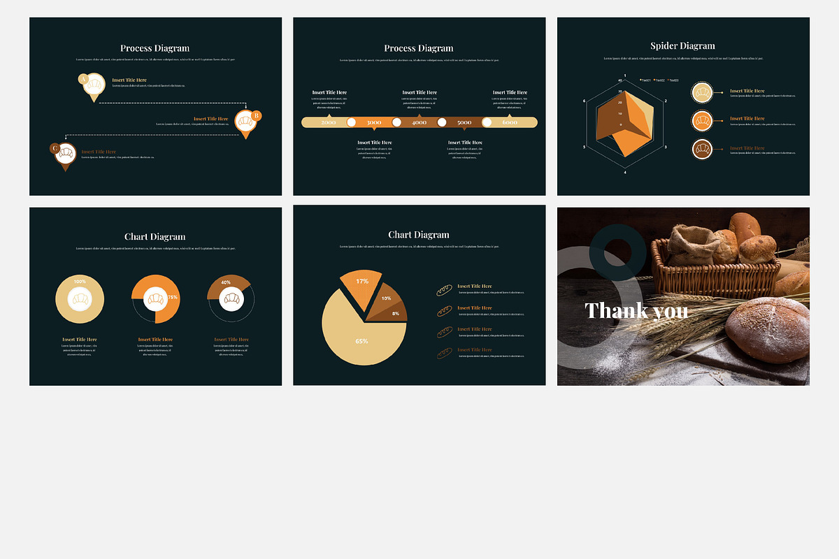 bread ppt template, a Presentation Template by chungmudesign