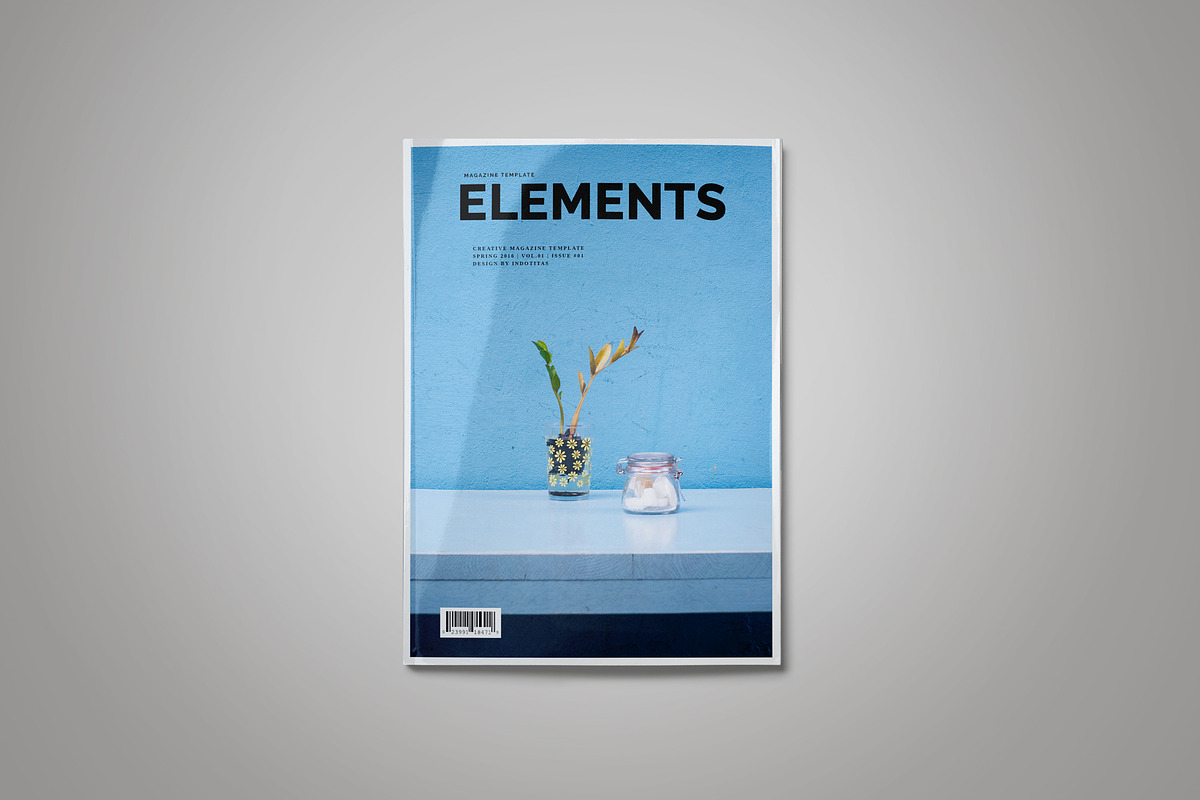 InDesign Magazine Template, a Magazine Template by Indotitas (Photo 1 of 10)