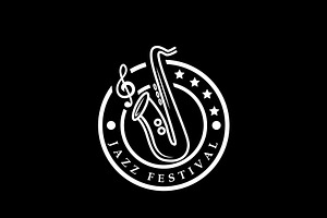 Trumpet Jazz Music Festival Logo, a Branding & Logo Template by AlvinStd