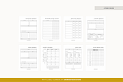 White Label Social Media Planner, a Stationery Template by ammarosedesignsllc (Thumbnail 5 of 10)