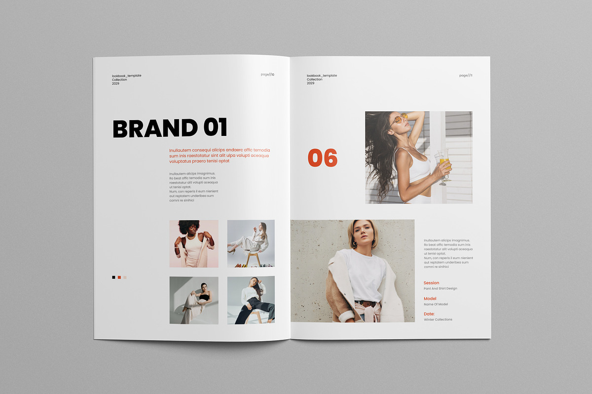 Lookbook | INDD, a Brochure Template by Pixelpick (Photo 6 of 9)