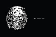 Dark Gothic Skull Illustrations, an Illustration by RalucaGheorghe (Thumbnail 5 of 5)